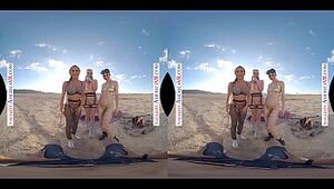 Kinky America - VR you get to plow 3 damsels in the desert