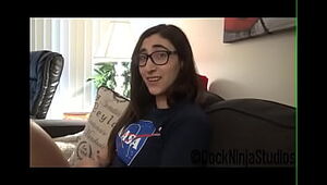 Nerdy Little Step Step-sister Blackmailed Into Fuck-fest For Trip To Spacecamp Preview - Addy Shepherd